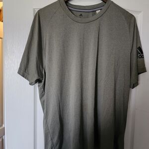 Adidas Men's Short Sleeve Tee in Gray
